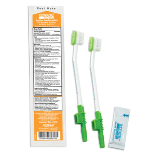 BRUSH, ORAL SCTN ANTISEPTIC (2/PK) | Quantity - 1x PK