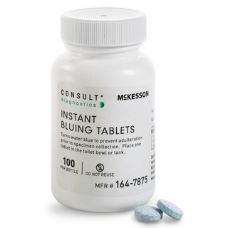 TABLET, INSTANT BLUING F/DRUG SCREEN (100/BT) | Quantity - 1x BT