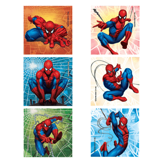 STICKER, SPIDER MAN CLASSIC 1 5/8" (100/RL) | Quantity - 1x RL