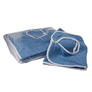 BIB, ADLT TERRY CLOTH VELCRO BLUE (12/DZ 6DZ/CS) | Quantity - 1x EA