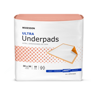 UNDERPAD, HEAVY ABSRB 30X30 (10/BG 10BG/CS) | Quantity - 1x CS