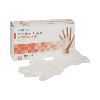 GLOVE, EXAM VNYL SM N/S (100/BX 10BX/CS) | Quantity - 1x CS