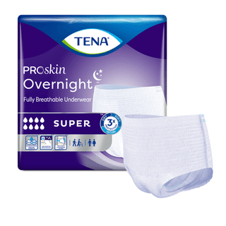 UNDERWEAR, TENA PROT OVRNIGHT W-SHAPE HI-ABSRB LG (14/BG 4BG | Quantity - 1x BG