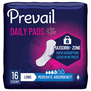 UNDERPAD, BLADDER CNTRL MODERATE LNG (16/BG 9BG/CS | Quantity - 1x BG