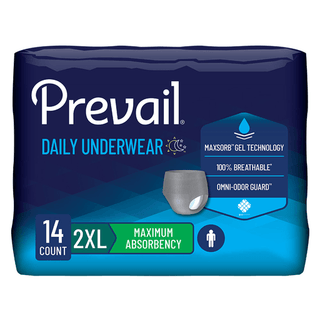 UNDERWEAR, PREVAIL MEN 2XLG 64"-80" (14EA/BG 4BG/CS) | Quantity - 1x BG