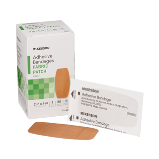 BANDAGE, ADHSV SHR PTCH 2X4 STR LF(50/BX 24BX/CS) | Quantity - 1x BX