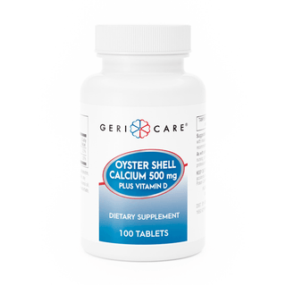 OYSTER SHELL CALCIUM, TAB 500MG +VITMN D3 200IU (100/BT) | Quantity - 1x CS