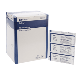 DRESSING, TELFA ADHSV STR 3"X 4" (100/CT) KENDAL | Quantity - 1x CS