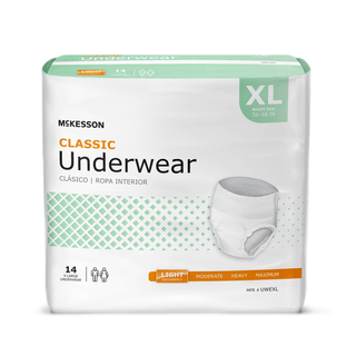 UNDERWEAR, CLASSIC XLG 58-68 (14/BG 4BG/CS) | Quantity - 1x CS