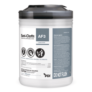 WIPE, SANI-CLOTH AF3 LARGE (160/CN12CN/CS) | Quantity - 1x CN
