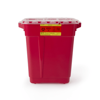 CONTAINER, SHARPS RED 9GL HNGDLID (8/CS) | Quantity - 1x CS