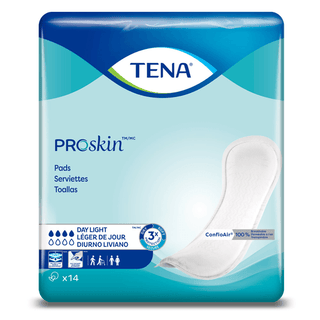 PAD, INCONT DAY LIGHT WHT (14/BG 6BG/CS) | Quantity - 1x BG