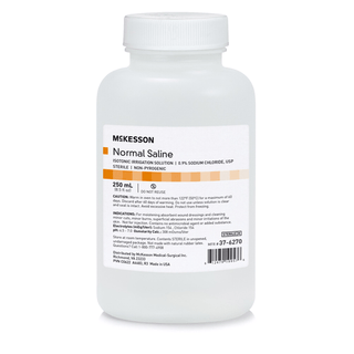SALINE, IRR SOL STR 250ML (24/CS) | Quantity - 1x CS