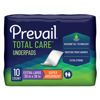 UNDERPAD, PREVAIL SUPR 30X36 (25/BG 4BG/CS) | Quantity - 1x BG
