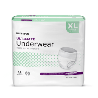 UNDERWEAR, ULTIMATE XLG 58-68 (14EA/BG 4BG/CS) | Quantity - 1x CS