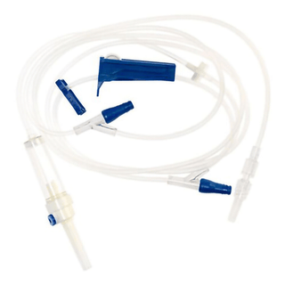 IV PUMP SET, 10DRP 2 NF PORTS 97" (50/BX) | Quantity - 1x BX