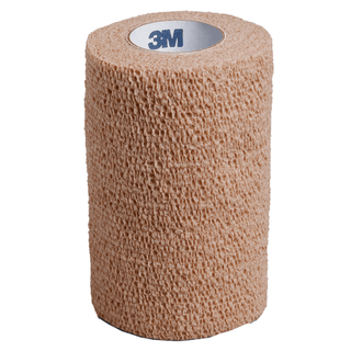 BANDAGE, COBAN ELAS TAN 4"X5YDS (18/BX) 3M | Quantity - 1x BX