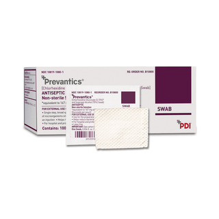 PAD, SWAB PREVANTICS 1ML (100/BX 10BX/CS) | Quantity - 1x BX