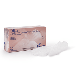 GLOVE, EXAM VNYL SM N/S TRILON(100/BX 10BX/CS) | Quantity - 1x BX