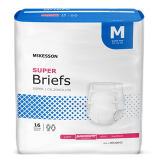 BRIEF, TAB CLSR SUPER MED 32-44 (16EA/BG 6BG/CS) | Quantity - 1x CS