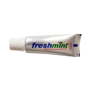 TOOTHPASTE, FRESHMINT W/FLUORIDE .6OZ (144/BX 5BX/CS) | Quantity - 1x CS