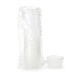 CUP, DENTURE CLR (25/BG 10BG/CS) | Quantity - 1x CS