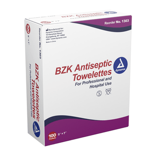 TOWELETTE, ANTISEP BZK (100/BX10BX/CS) | Quantity - 1x CS