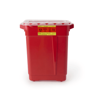 CONTAINER, SHARPS RED 9GL HNGDLID (8/CS) | Quantity - 1x CS