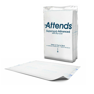 UNDERPAD, SUPERSORB ADV PREM DRY LOCK 30"X36" (5/BG 12BG/CS) | Quantity - 1x CS