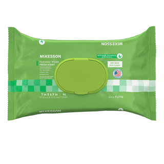 WIPE, WET FLUSHABLE SCENTED SFT PK W/LID (96/PK 6PK/CS) | Quantity - 1x PK