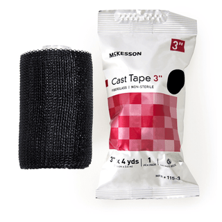 TAPE, CAST BLK LF 3"X4YDS (10RL/BX) | Quantity - 1x BX