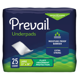 UNDERPAD, PREVAIL INCONTI FLUFF 23"X36" (25/PK 6PK/CS) | Quantity - 1x CS