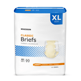 BRIEF, TAB CLSR CLASSIC XLG 59-64 (15/BG 4BG/CS) | Quantity - 1x CS