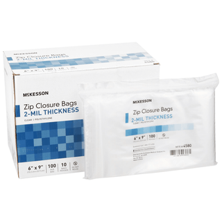 BAG, ZIP LOCK 6X9" (100/PK 10PK/BX 4BX/CS) | Quantity - 1x CS
