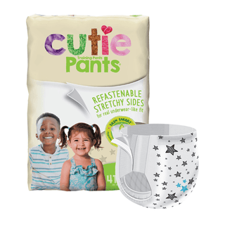 DIAPER, INCONT CUTIE PANTS XLG4-5T (19/PK 4PK/CS) | Quantity - 1x PK