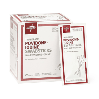 SWAB, PVP (3/PK 25PK/BX 10BX/CS) | Quantity - 1x BX