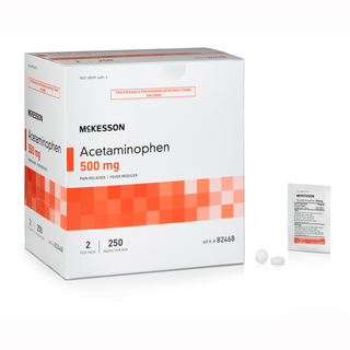 ACETAMINOPHEN TAB 500MG 250 X 2 UD BX 12BX/CS | Quantity - 1x CS