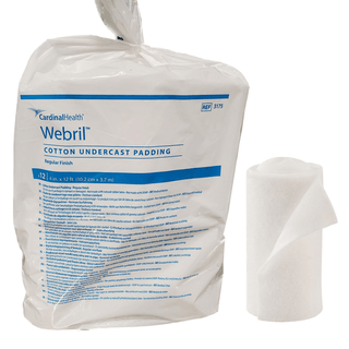 PADDING, CAST WEBRIL REG 4"X4YDS (12/BG) KENDAL | Quantity - 1x BG