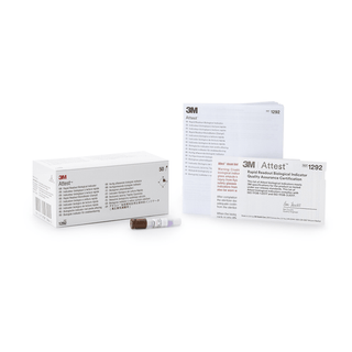 INDICATOR, STEAM ATTEST RAPID (50/BX) 3M | Quantity - 1x BX