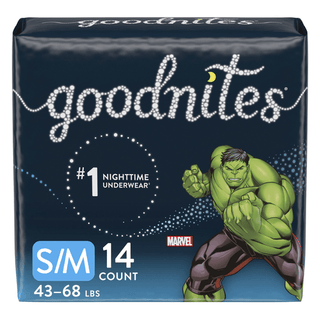 PANTS, GOODNITES JUMBO SM/MED BOY (14/PK 4PK/CS) KIMCLK | Quantity - 1x PK