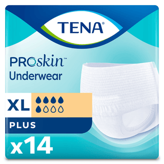 UNDERWEAR, INCONT TENA + UNSX WHT XLG (14/PK 4PK/CS) | Quantity - 1x PK