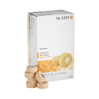 BANDAGE, COHESIVE N/S LF TAN 1" (30/CS) | Quantity - 1x EA