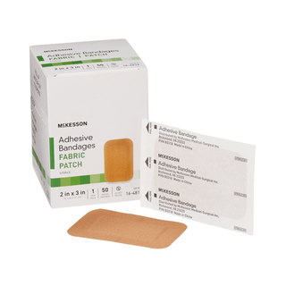 BANDAGE, ADHSV FABR PATCH 2X3 (50/BX 24BX/CS | Quantity - 1x BX