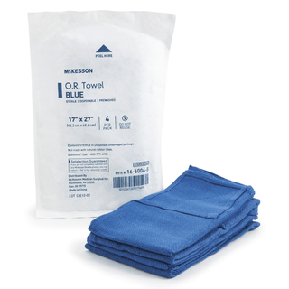 TOWEL, OR STR 2'S BLU (PK=EA 40PK/CS) DISP | Quantity - 1x CS