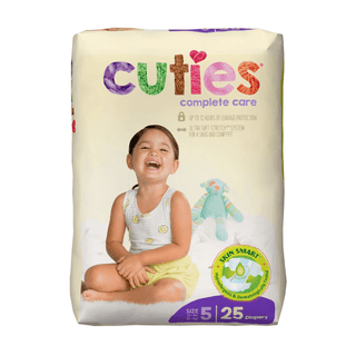 DIAPER, BABY CUTIES PREVAIL 27+LBS SZ5 (25/PK 8PK/CS) | Quantity - 1x PK
