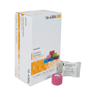 BANDAGE, COHESIVE 1.5" COLOR PK (48/CS) | Quantity - 1x EA