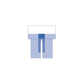 DRAPE ANESTHESIA SPLIT CVMAX  CLR 6/CS