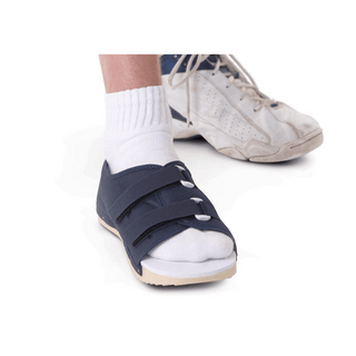 SHOE POST OP RIGID NAVY 8 3/8X3IN WM