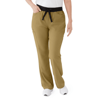 PANT SCRUB AVE WMN COASTAL KHK 4XL
