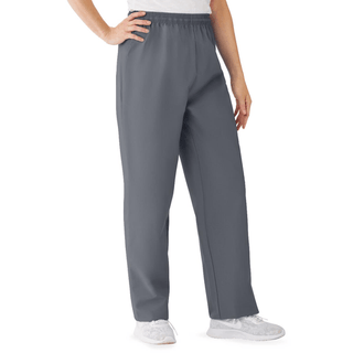 PANT SCRUB ELASTIC TAPERED CHAR XL